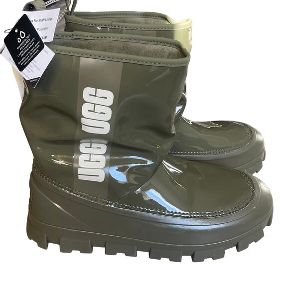 UGG Shoes - UGG Classic Brellah Mini Boots Women’s Size 12 Burnt Olive Green Waterproof